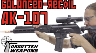 Thumbnail for Balanced Recoil AK-107 / Kalashnikov SR-1: Is It Any Good? | Forgotten Weapons