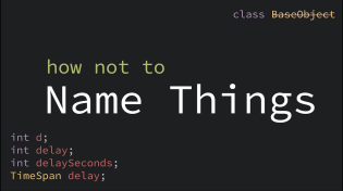 Thumbnail for Naming Things in Code | CodeAesthetic