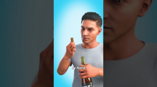 Thumbnail for Opening Wine Without A Corkscrew 😮 | Zack D. Films