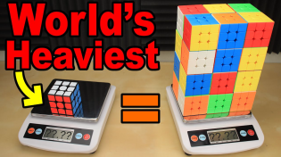 Thumbnail for I made an EVEN HEAVIER Rubik's Cube! | Z3Cubing