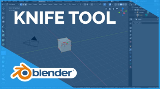 Thumbnail for Knife Tool - Blender 2.80 Fundamentals | Blender