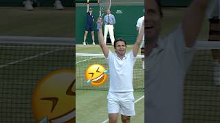 Thumbnail for Have you ever seen a LESS SERIOUS match point?! 😅 | Wimbledon