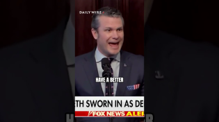 Thumbnail for Pete Hegseth is OFFICIALLY our new Secretary of Defense | Ben Shapiro