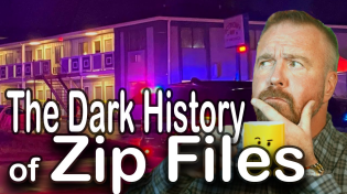 Thumbnail for The Dark History of Zip Files | Dave's Garage