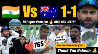 Thumbnail for ASHWIN RETIRED 😰 DRAW 😱 BGT & WTC की उम्मीद ज़िंदा 🔥 Virat Ashwin Emotional Moment 💔 Ind vs Aus Test | AB Cricinfo