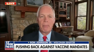 Thumbnail for BREAKING: Sen. Ron Johnson: There is NO FDA Approved COVID Vaccine in the U.S.