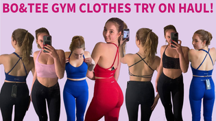 Thumbnail for BO&TEE GYM CLOTHES TRY ON HAUL!!! | Arina Mirova 