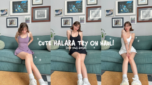 Thumbnail for cute HALARA haul + review :) | toomuchzozo