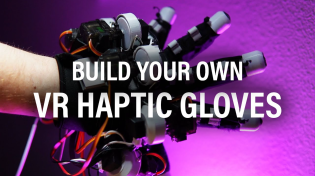 Thumbnail for How to build cheap VR Haptic Gloves to FEEL VR. | Lucas VRTech