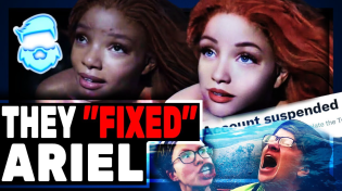 Thumbnail for Internet Makes The Little Mermaid White & EVERYONE Got Banned! Disney SAVAGED! 1.5 Million Dislikes | TheQuartering