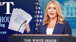 Thumbnail for LIVE: Karoline Leavitt hosts White House press briefing | The Times and The Sunday Times