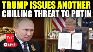 Thumbnail for Trump Signs New Exec. Order LIVE: 'US Has Power Over Russia'; Putin Threatened Again | FULL SPEECH