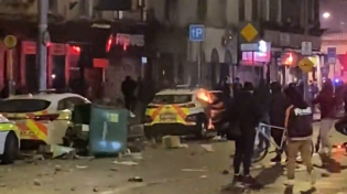Thumbnail for Garda cars going up in flames in Ireland and it ain't the niggers getting uppity. More videos in post.