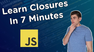 Thumbnail for Learn Closures In 7 Minutes | Web Dev Simplified