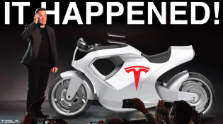 Thumbnail for IT HAPPENED! Elon Musk FINALLY Reveals New Tesla Motorbike! | Future Unity