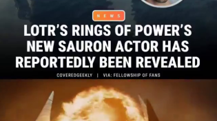 Thumbnail for "LOTR's Rings Of Power's new Sauron actor has reportedly been revealed"