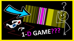 Thumbnail for I Made a 1D Game 🎮 | Mashpoe