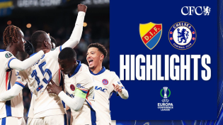 Thumbnail for Djurgården 1-4 Chelsea | HIGHLIGHTS | UEFA Europa Conference League 24/25 | Chelsea Football Club