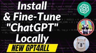 Thumbnail for GPT4ALL: EASIEST Local Install and Fine-tunning of 