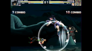Thumbnail for Goku Black and Turles vs Bardock and Goku (SS2) - MUGEN (Gameplay) S1 • E10