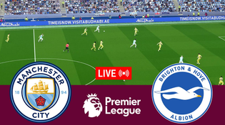 Thumbnail for [LIVE] Manchester City vs Brighton Hove Albion Premier League 24/25 Full Match-Video Game Simulation