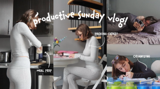 Thumbnail for productive sunday vlog!! 🎧📦 packing orders and meal prepping :) | toomuchzozo