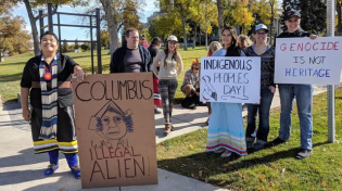 Thumbnail for Smearing Columbus: No Holidays for White Men