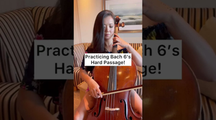 Thumbnail for Practicing the Hardest Bach Cello Phrase! | Wendy Law