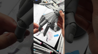 Thumbnail for The BEST Way to Draw HANDS… 👀🤚 #drawing | Shrimpy