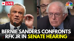 Thumbnail for LIVE: Sen. Bernie Sanders Spars with RFK Jr. During Critical Senate Hearing | Donald Trump | N18G