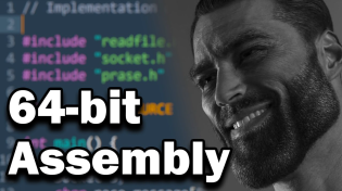 Thumbnail for become a gigachad assembly programmer in only 10 minutes (yes YOU! right now) | Low Level Learning