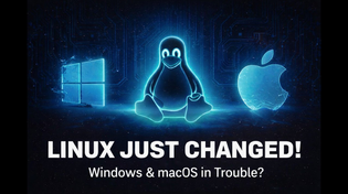 Thumbnail for This Linux Update Makes Windows Obsolete 😲 | The Future of Desktop Computing is Here | AD Tech
