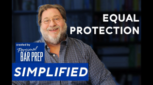 Thumbnail for Equal Protection — SIMPLIFIED | Personal Bar Prep
