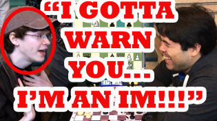 Thumbnail for GM Hikaru LAUGHS At New Hustler's IM Warning! GM Hikaru vs Pete | Coffee Chess