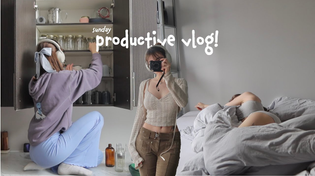 Thumbnail for productive vlog! grocery haul, meal prepping, buying new plants! | toomuchzozo