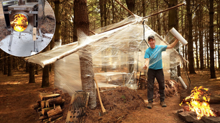 Thumbnail for Building 10-Person, 10-Minute, $10, Emergency Cabin! | Modern Self Reliance