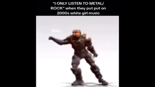 Thumbnail for "I ONLY LISTEN TO METAL/ ROCK" when they put put on 2000s white girl music | FunnyMemeSpot Backup