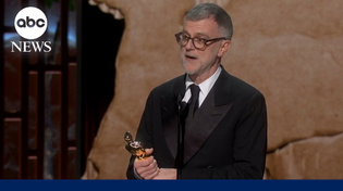 Thumbnail for Oscars 2026: Paul Thomas Anderson wins best director award for 'One Battle After Another' | ABC News