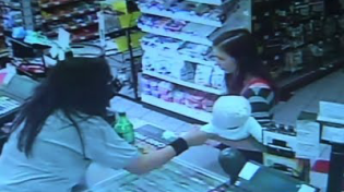 Thumbnail for Clerk Grabs Baby from Woman Before She Collapses | Associated Press