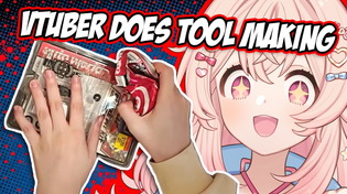 Thumbnail for vtuber learns tool making | Low Effort Clips