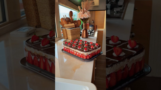 Thumbnail for Chocolate strawberry tiramisu 🍓🫰#abirzkitchen #strawberry | Abirz Kitchen