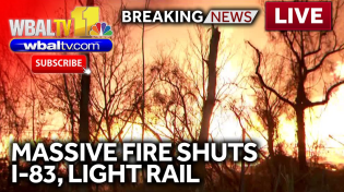 Thumbnail for LIVE: Massive fire shuts I-83 in Baltimore - wbaltv.com | WBAL-TV 11 Baltimore