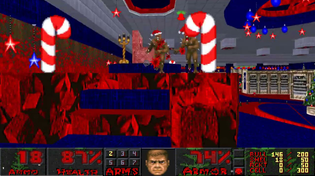 Thumbnail for Doom Christmas Cheer From The Chillzone (2021) MAP01: 