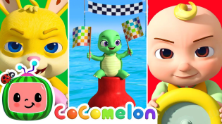 Thumbnail for Balloon Boat Race (Animal Edition) | CoComelon Nursery Rhymes & Kids Songs | Cocomelon - Nursery Rhymes