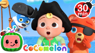 Thumbnail for This Is The Way (Pirate Edition) + More Nursery Rhymes & Kids Songs - CoComelon Animal Time