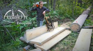 Thumbnail for Two Chainsaw Secrets | Turning a Tree into Perfect Boards | Advoko MAKES