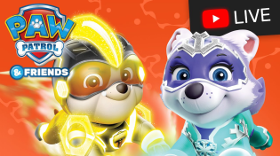 Thumbnail for 🔴 Mighty Pups Charged Up PAW Patrol Rescue Episodes and More Live Stream! - Cartoons for Kids