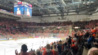 Thumbnail for Nigger who killed White ice hockey player gets standing ovation