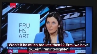 Thumbnail for German TV Presenter Pushes For Mandatory Vaccination – Then Collapses Live On-Air