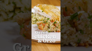 Thumbnail for Greek chicken with orzo | Dish Podcast